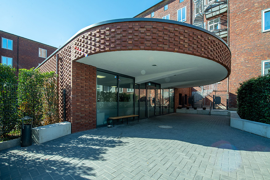 kick – Drogenhilfeeinrichtung der aidshilfe dortmund Eingang Drogenhilfeeinrichtung kick der aidshilfe dortmund – Beratung und Unterstützung für Menschen mit Suchterkrankungen