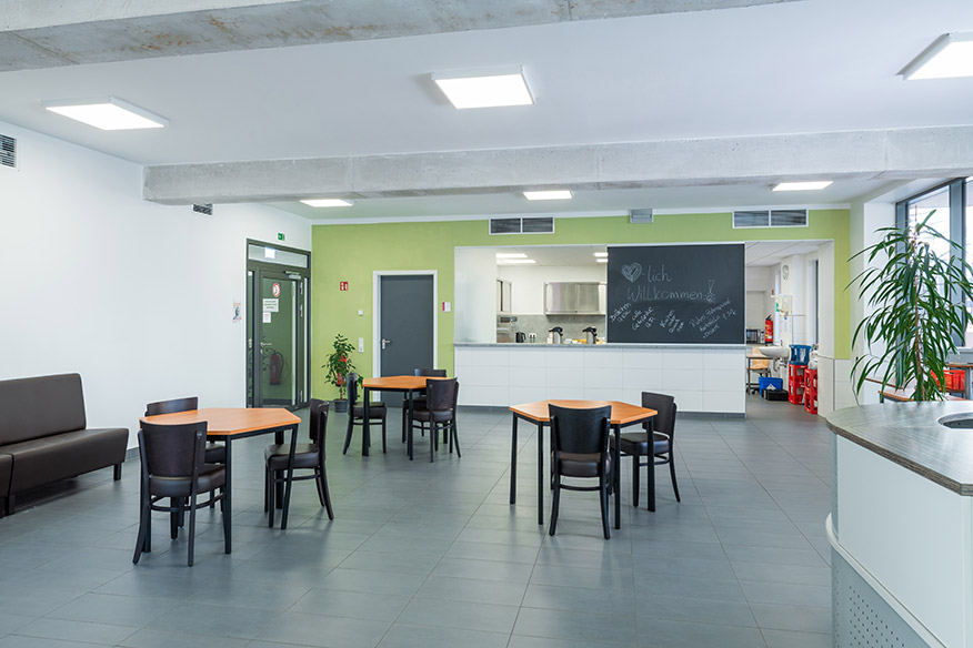 Kontaktcafé der Drogenhilfeeinrichtung kick – aidshilfe dortmund Kontaktcafé der Drogenhilfeeinrichtung kick der aidshilfe dortmund – Ort für Beratung und Begegnung